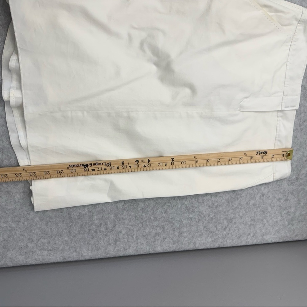 BCBGMaxAzria White Midi Pencil Skirt for Work - Picture 8 of 8